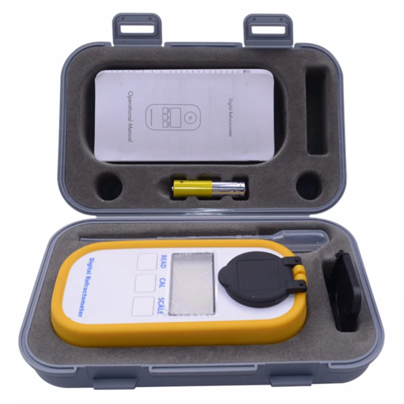 

0-30% Brix Coffee Sugar Meter TDS 0-25% Concentration Refractometer Digital Portable Electronic Refractometer