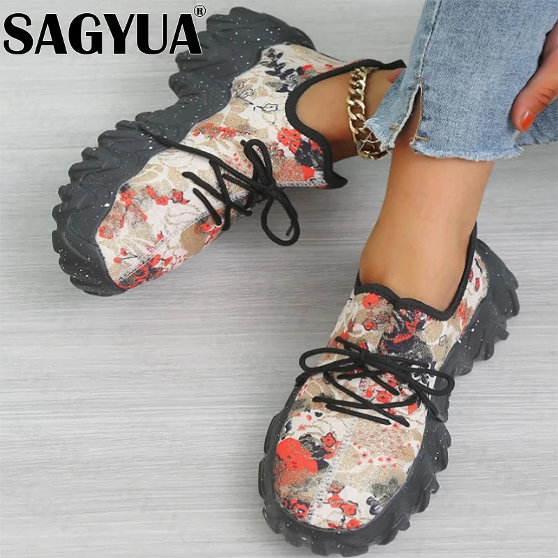 

Женские кроссовки для бега, повседневная обувь, спортивная обувь для улицы, повседневные Прогулочные кроссовки на платформе, женские кросс...