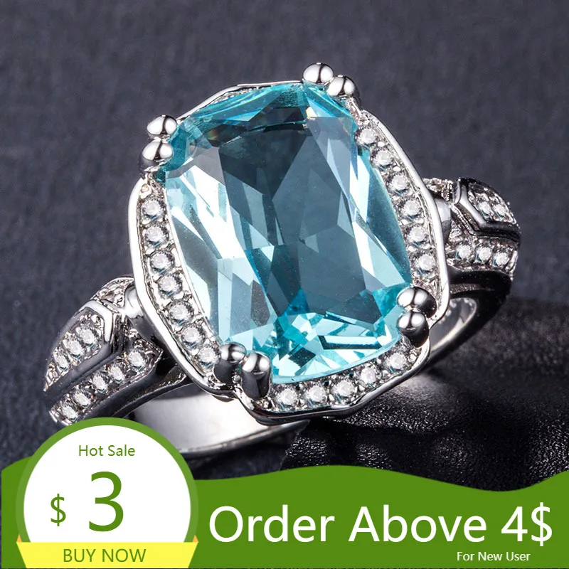 Visisap женские туфли в стиле ретро Разноцветные циркоовые кольцо для женщин