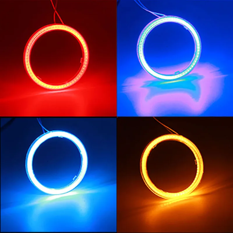 Кольцо-ореол для автомобиля 2 шт. 60/70/80/90/100/110/120 мм кольцо-ореол фар E46 E60 дневные