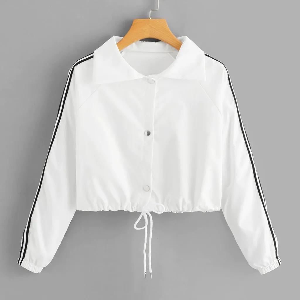 Женская куртка с длинным рукавом повседневная спортивная составного кроя на