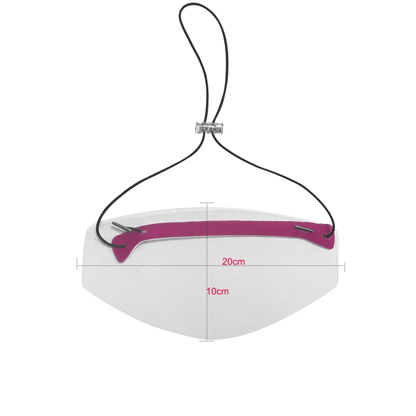 

4PCS Children Mini Shield Washable Reusable Mascarilla Facemask Comfortable Mask Transparent PVc Visual Mask Mouth Cover J60