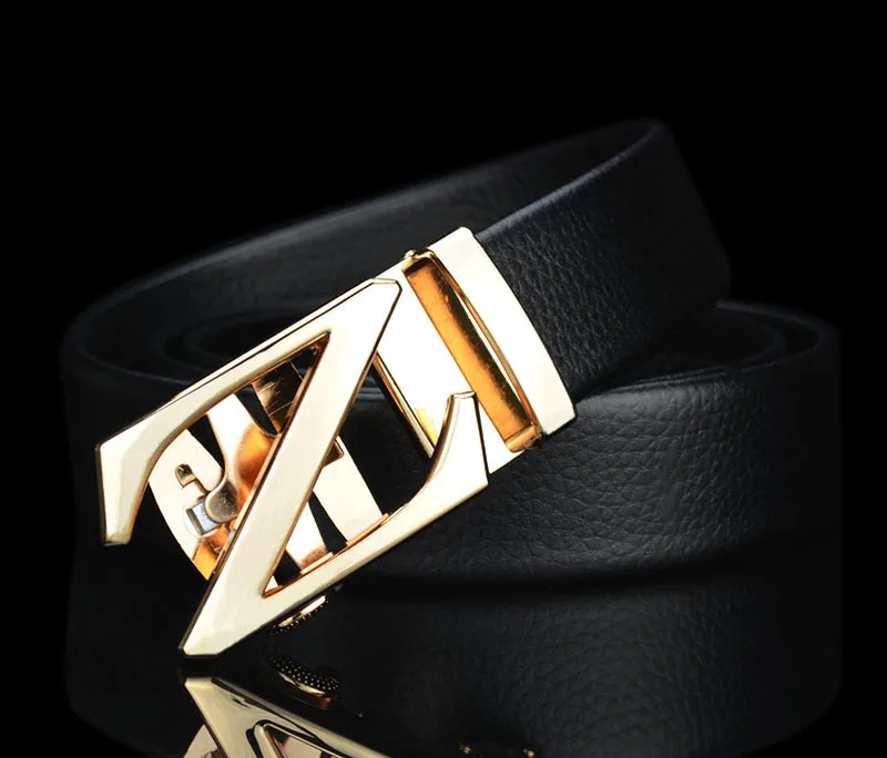 Мужские дизайнерские новые тонкие ремни из бычьей кожи в деловом стиле