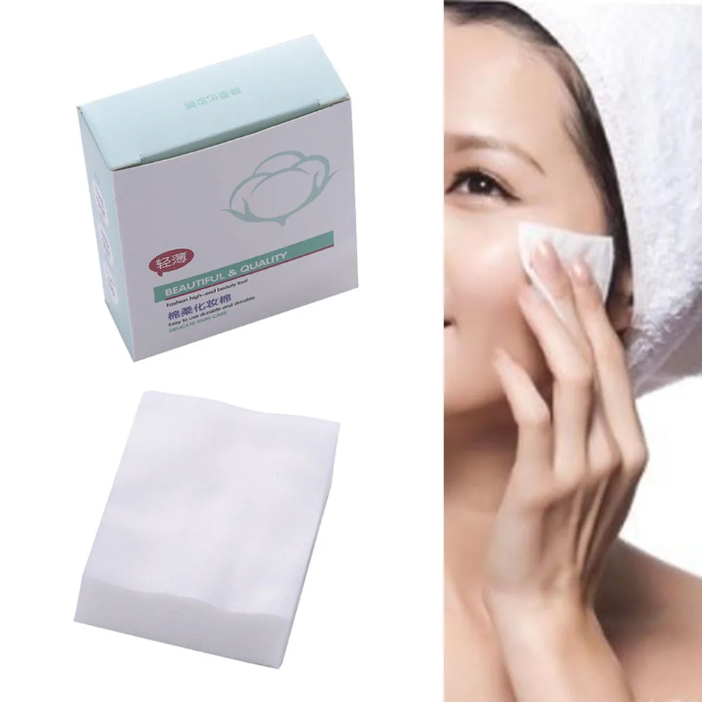

40/80 Pcs Eyelash Glue Remover Disposable Cotton Pads Nail Wipes Makeup Remover Face Facial Cleaning Towels Personal Care