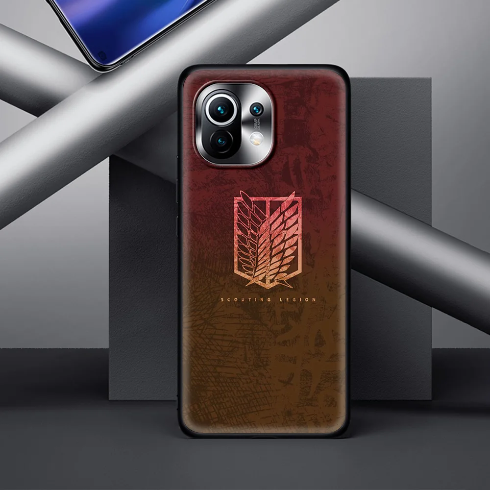 

Titans Attack Anime Luxury Soft TPU Cover for Xiaomi Mi 10S Poco X3 NFC 9T 10T 10 Note 10 Pro Lite CC9 CC9E Phone Case Shell