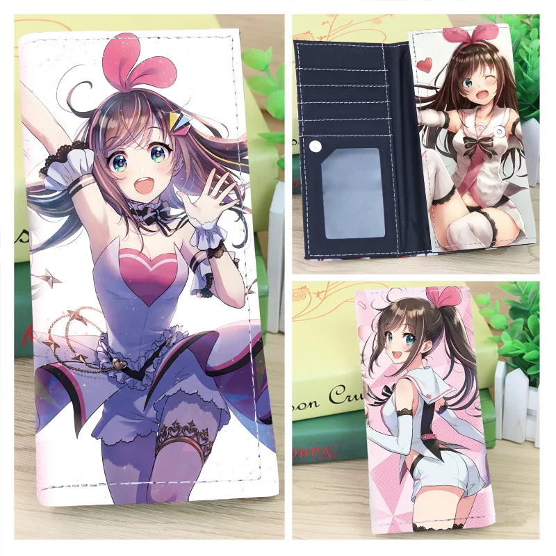 

Кошелек женский из искусственной кожи, длинный, креативный