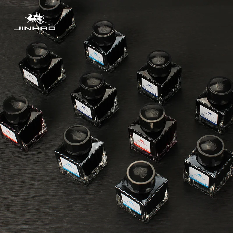 JINHAO 50 мл бутылочная стеклянная гладкая ручка для письма чернильная заполнение