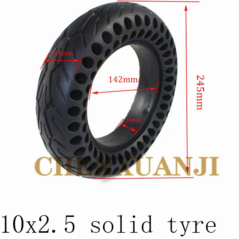 

Free Shipping 10Inch Solid Tyre10x2.50Tire Fits Electric Scooter Balance Drive Bicycle Tyre 10x2.5Inflatable Tyre and Inner Tube