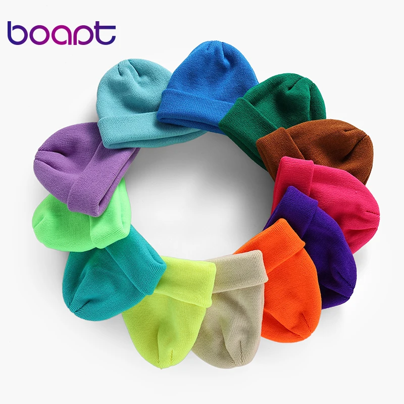 Вязаные шапки унисекс зимняя шапка для женщин облегающие эластичные шапочки в