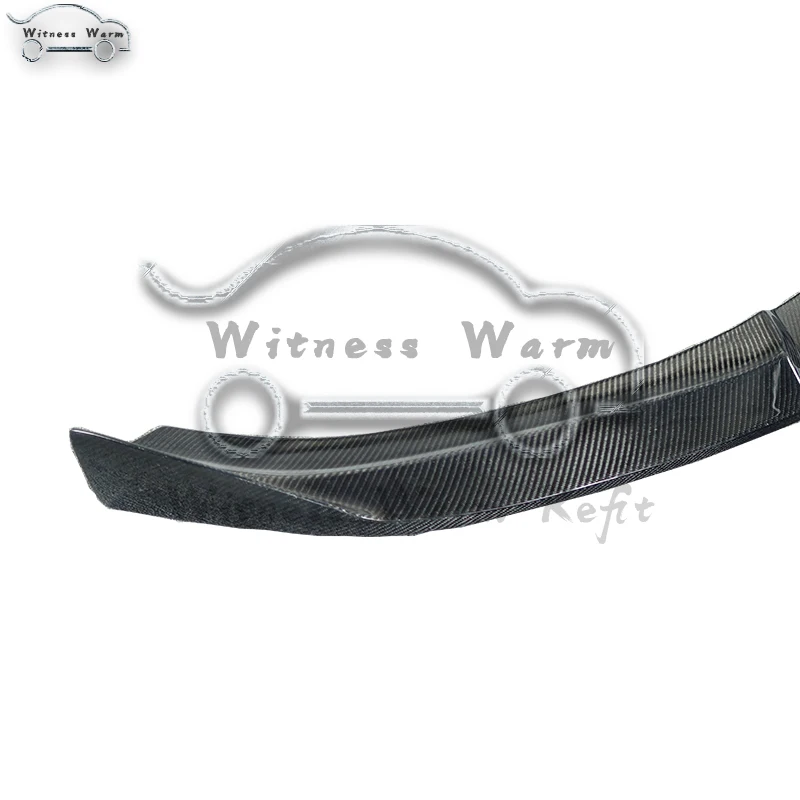 Автомобильный Стайлинг спойлер для переднего бампера автомобиля из углеродного
