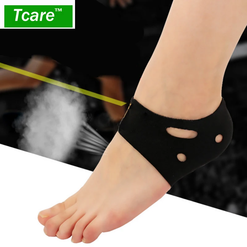Tcare 1 пара защитный фиксатор для пятки на лодыжке дышащие спортивные фиксаторы