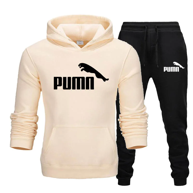 PUMBA 2020 новые модные мужские костюмы с капюшоном Брендовые спортивные для