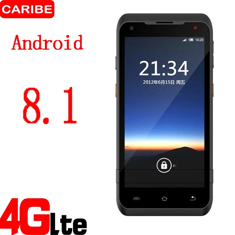 CARIBE PL-55L 2D Barcode Reader Handheld PDA for Warehouse Management System