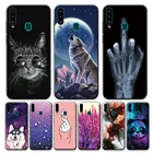Чехол-накладка для Samsung Galaxy A20s, Силиконовый ТПУ чехол для телефона Samsung A20s, A20 S, A 20 S, модный задний бампер