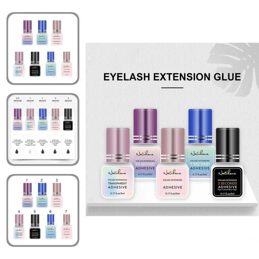 Eyelash Glue Gentle Cosmetics Easy to Use Artificial Lash Extension Glue for Women Lash Adhesive Eyelash Extension Glue