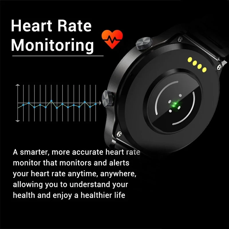 2021 new for smart watch men waterproof sport fitness tracker weather display bluetooth call smartwatch for huawei android ios free global shipping
