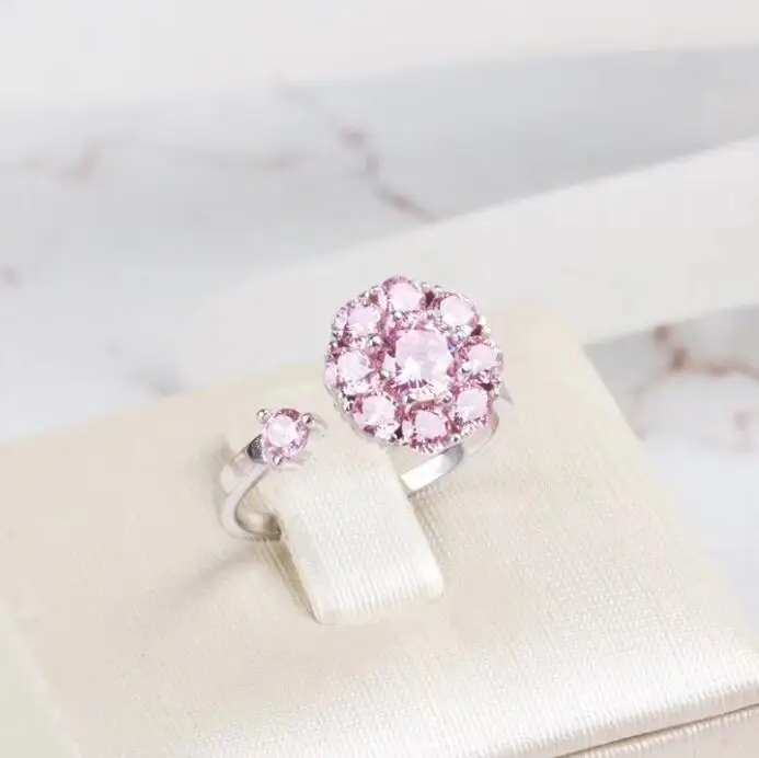 Чандлер серебряный цвет Маргаритка цветок ветка обертывание кольца