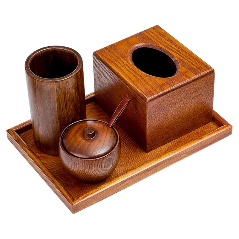 Набор ящиков для хранения коробка с одноразовыми салфетками соли приправ