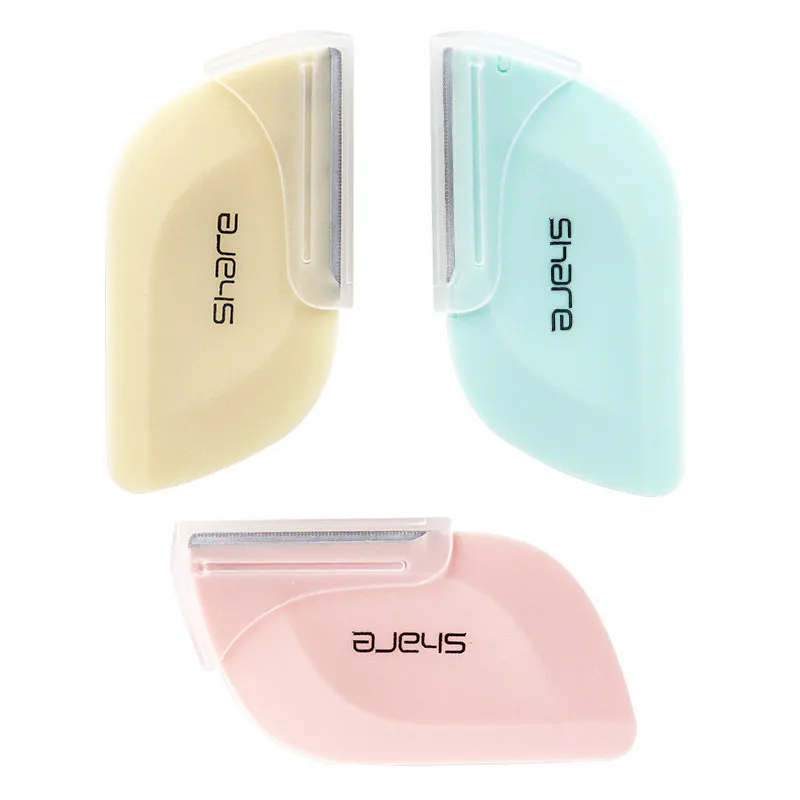 2 шт./компл. мини четырехсторонняя Бритва для удаления бровей лица Триммер Макияж