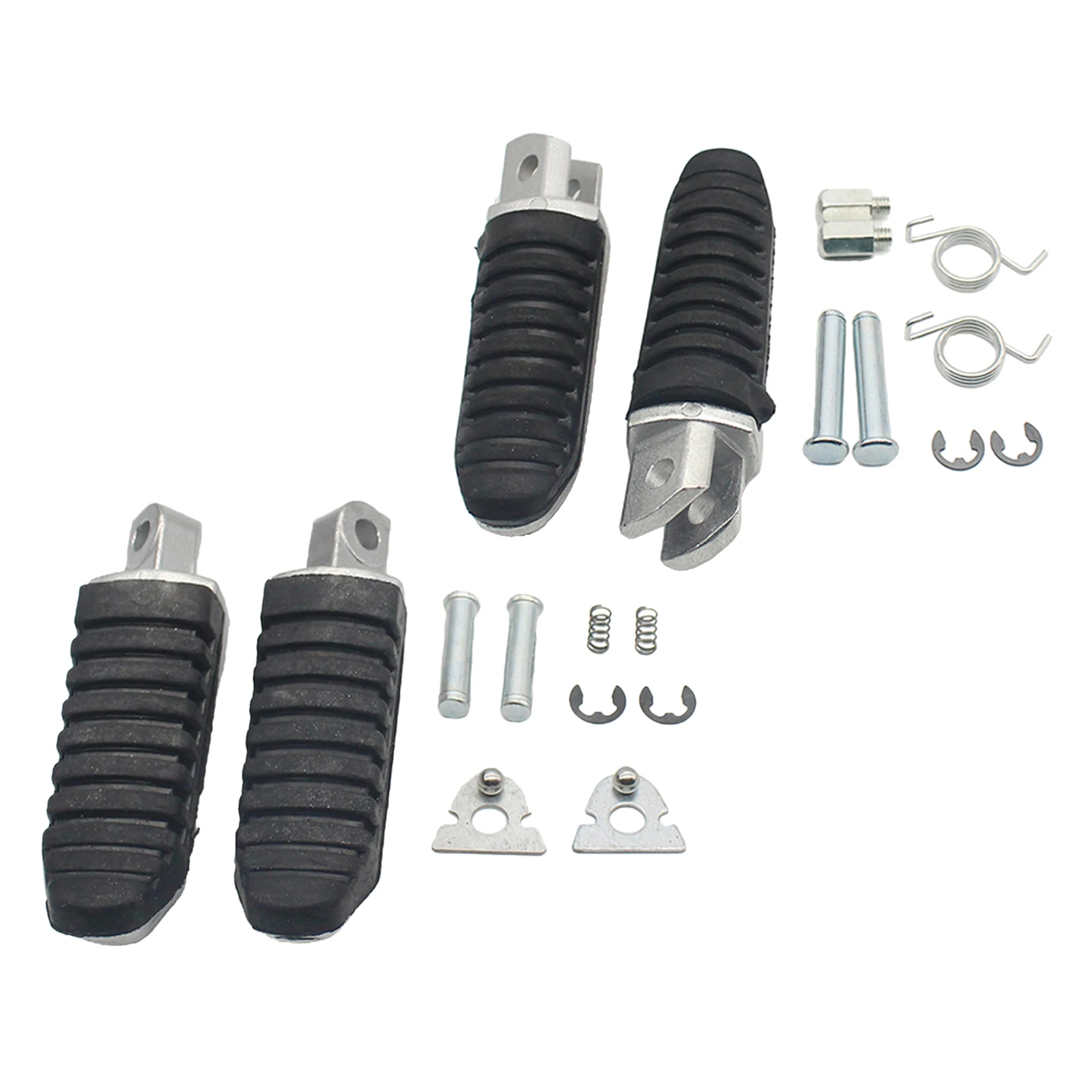 

1 Pair Motorcycle Foot Pegs Foot Rest Pedals for Suzuki DL650 GSX1300R 650F