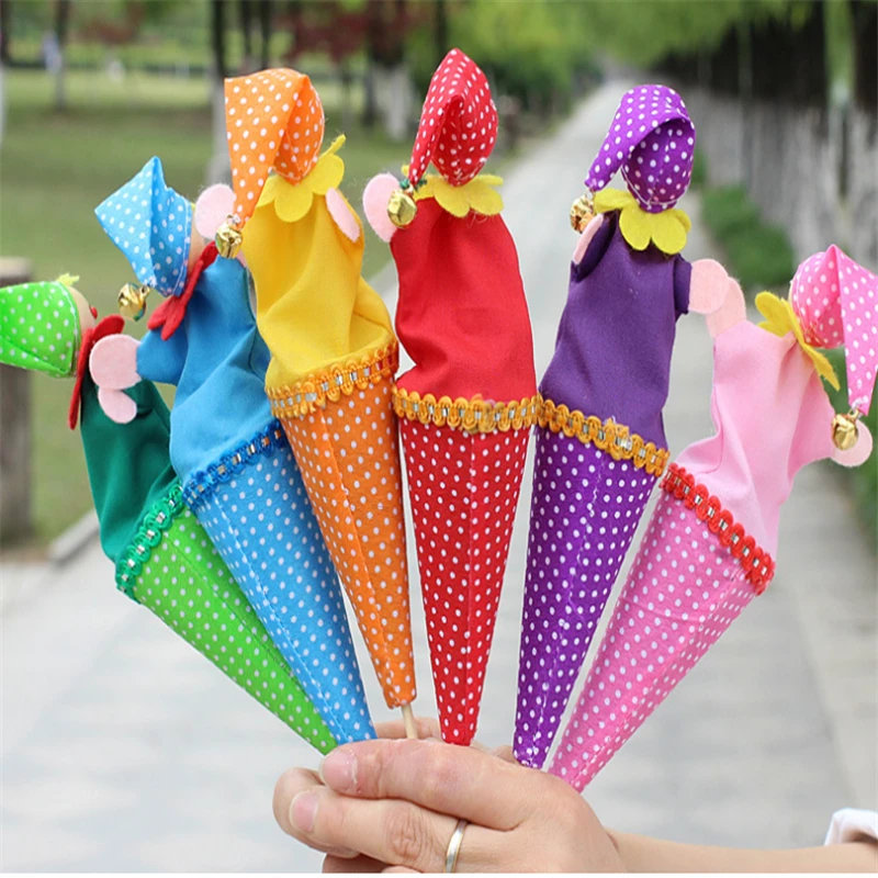 Милый клоун выдвижной смайлик прятки игра колокольчик детский мультяшная