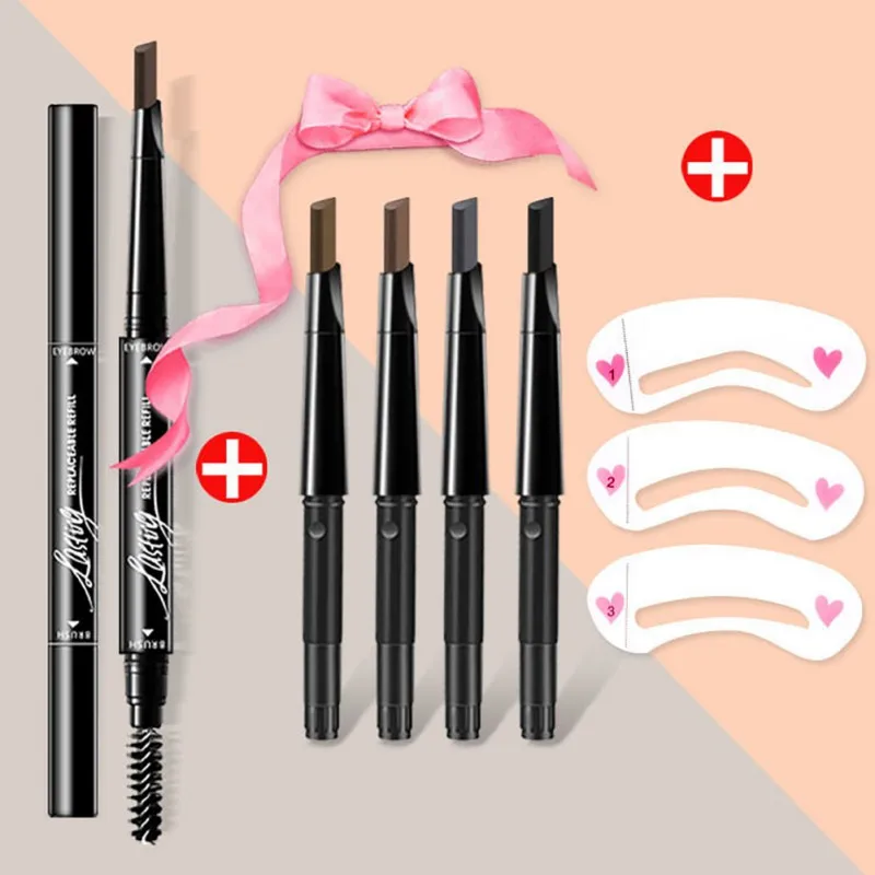 Макияж с двойной головкой Водонепроницаемый стойкий усилитель для рисования