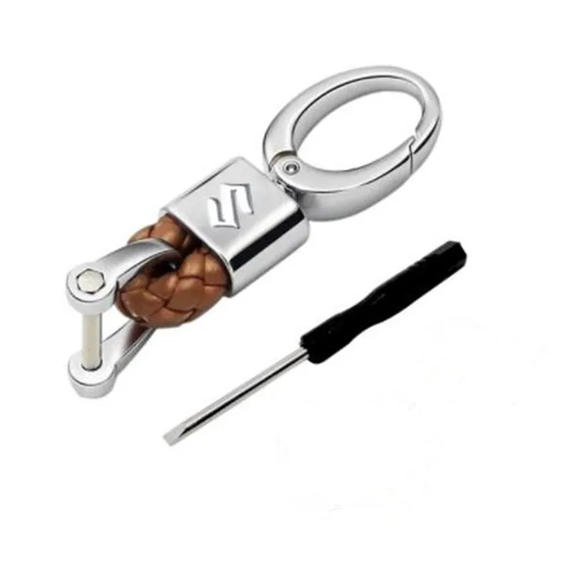 Автомобильный брелок с плетеной веревкой подвеской для SUZUKI Jimny Samurai Vitara xl Alto Liana