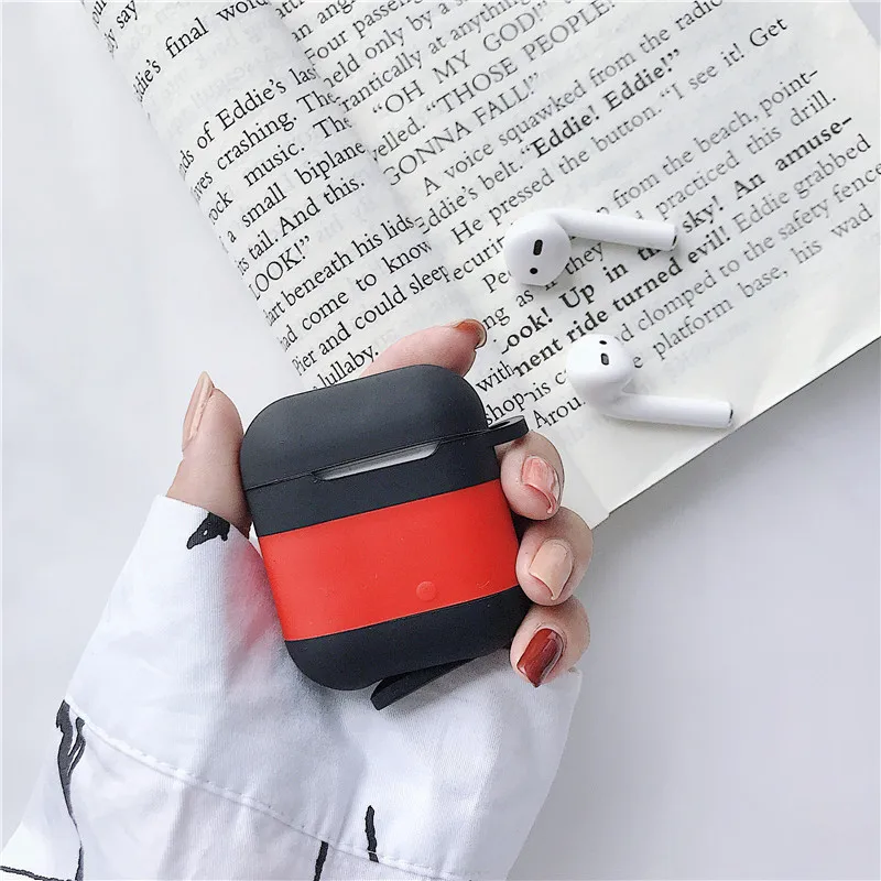 Чехол для AirPods с милым рисунком лимонного чая Vitasoy Milk силиконовый защитный чехол для наушников Airpods 2 с крюком аксессуары для AirPods