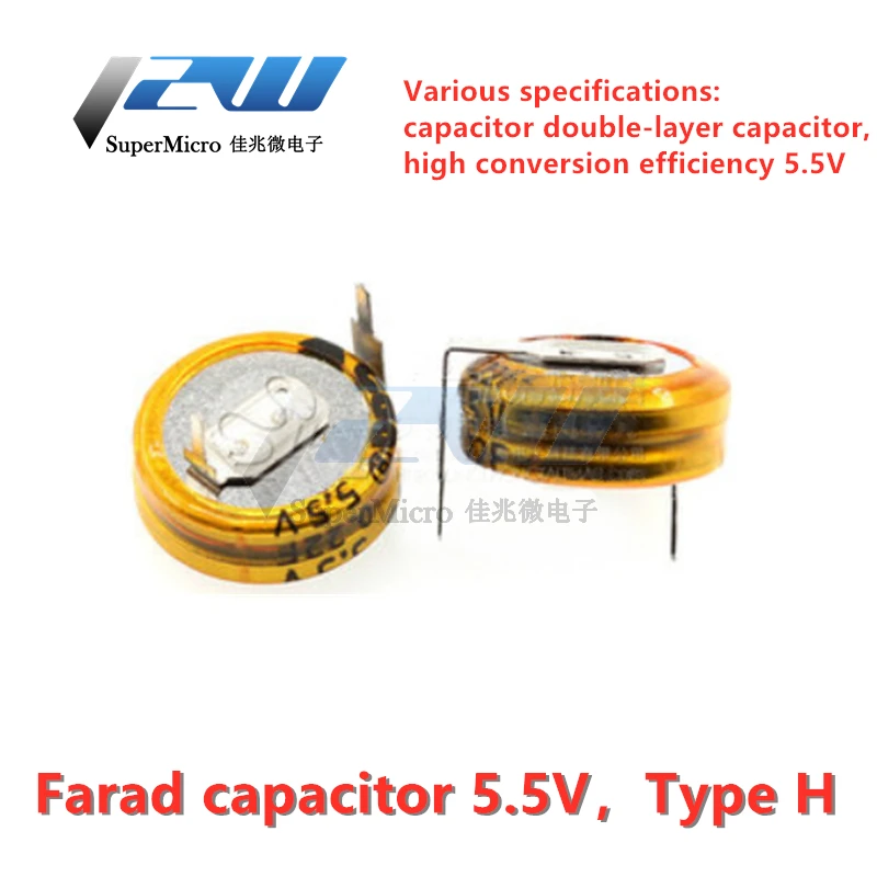 2 шт./лот конденсатор Farad 5 В 0 1/0 022/0 047/0 22/0 33/0 47/1 0/4/5F Тип v двухслойный