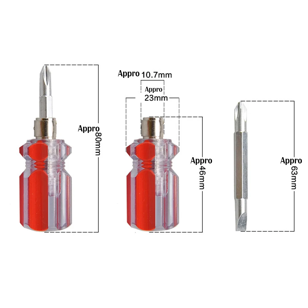 Multitool Phillips Flat Tip Torx Screwdriver For Diy Repair Tools Bit Holder Mini Bidirectional Interchangeable Head | Инструменты