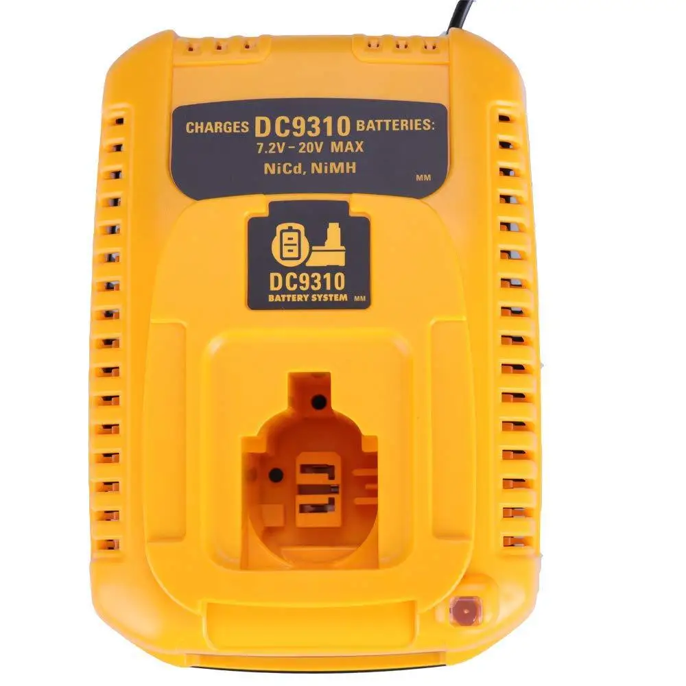 for dewalt battery charger dc9310 7 2v 18v nicd nimh battery dw9057 dc9071 dc9091 dc9096 batteia charger free global shipping