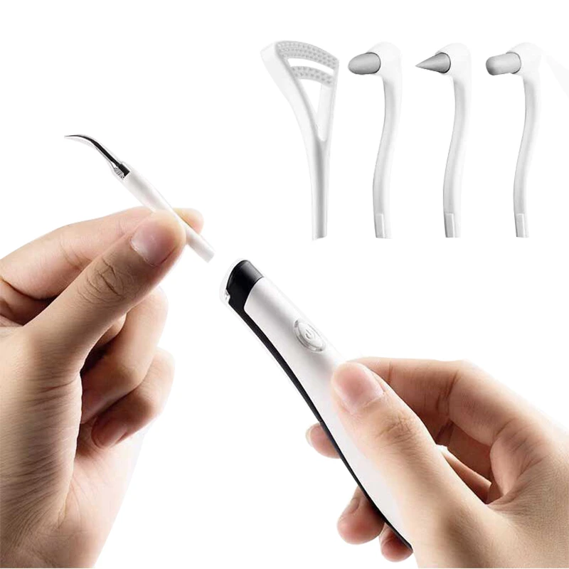 

Electric Dental Tool Ultrasonic Tooth Stain Eraser Plaque Remover Teeth Whitening Dental Cleaning Scaler Tools