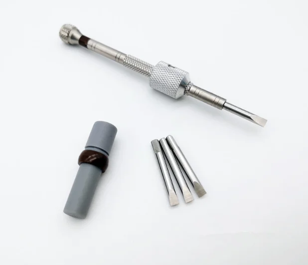 Набор прецизионных отверток для ремонта часов из нержавеющей стали в