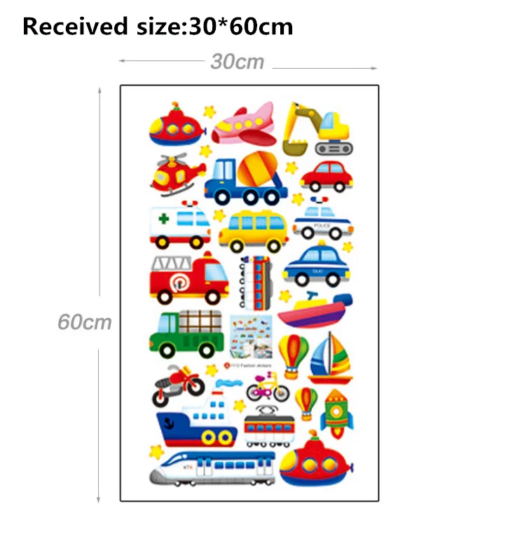 Мультяшные наклейки на стену для детской комнаты|Наклейки стену| |