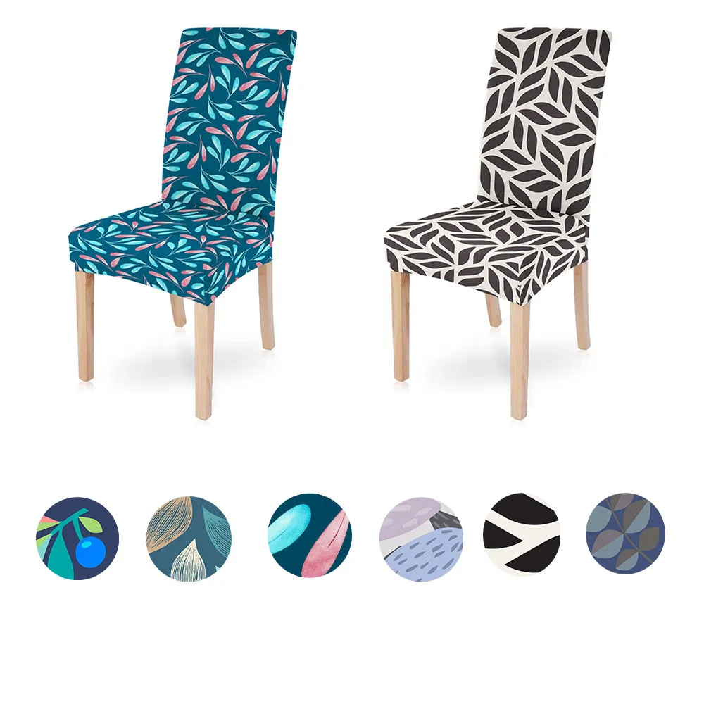 Классический стиль листья растягиваются искусственный спандекс домашний декор