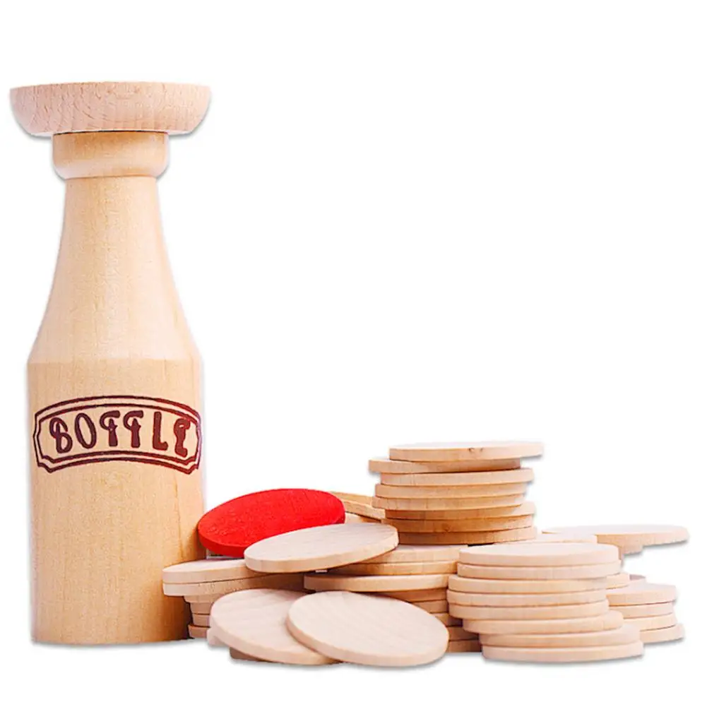 Деревянные блоки для балансировки бутылок Игрушки раннего развития детей