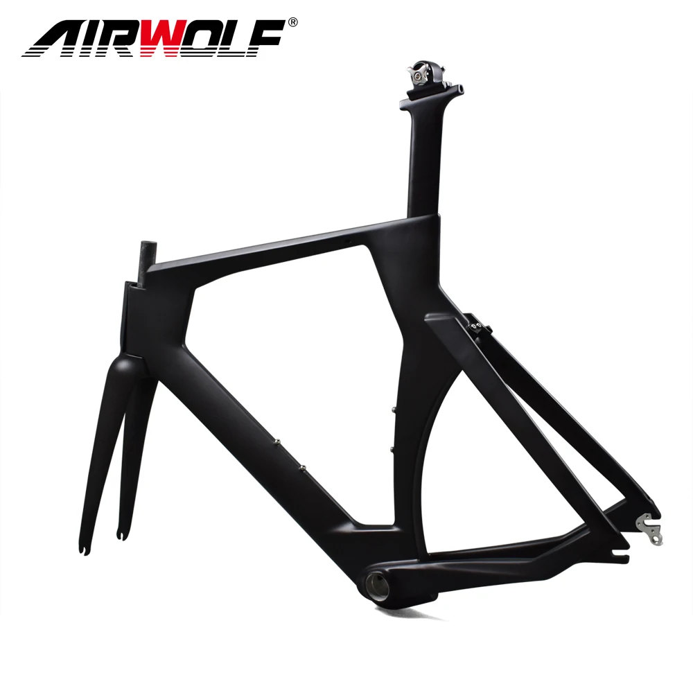 AIRWOLF MTB Горный шоссейный велосипед рама TT руль ободной тормоз Quick Release 130*9 мм 100*9
