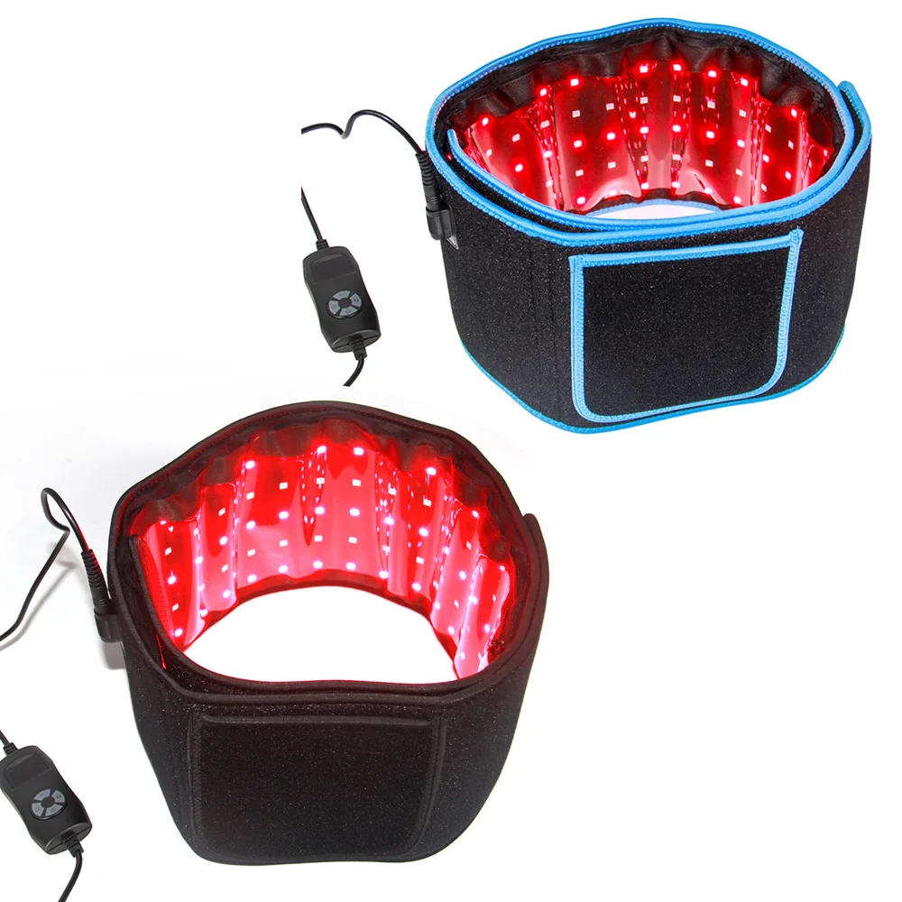 Belt LED Red Infrared Pulse Portable 660nm 850nm for Fat Lose Red Light Therapy Novelty  Led Ring Light