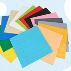 Строительные блоки опорные плиты 32*32 16x32 классические точки базовые плиты кирпичные плиты DIY Сборные части Совместимые бренды городские друзья