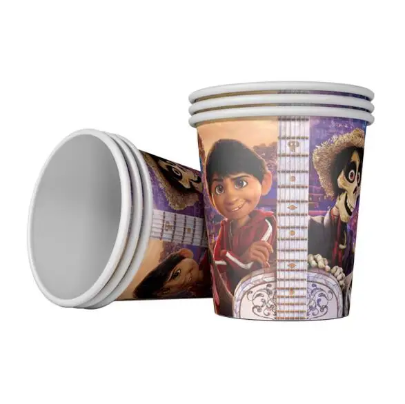 

57pcs Disney Dreambound travel Coco Themes Birthday Pack Event Party Decoration Baby Shower Disposable Tableware Supplies