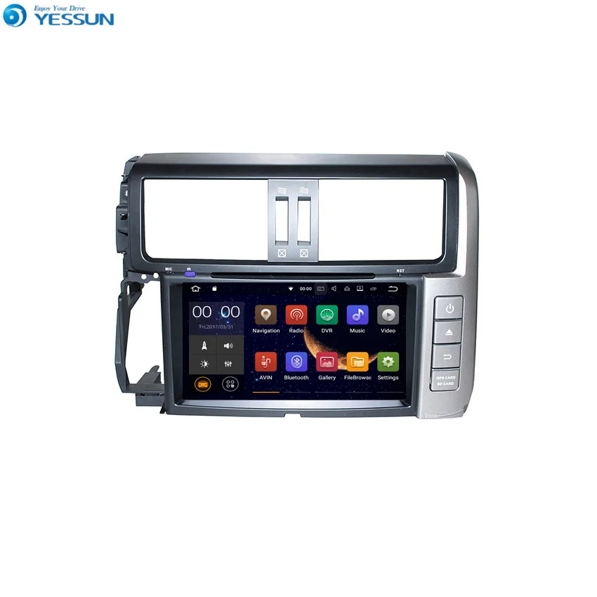 Yessun для Toyota Land Cruiser PRADO 2010 ~ 2013 Android мультимедийный плеер система Автомагнитола