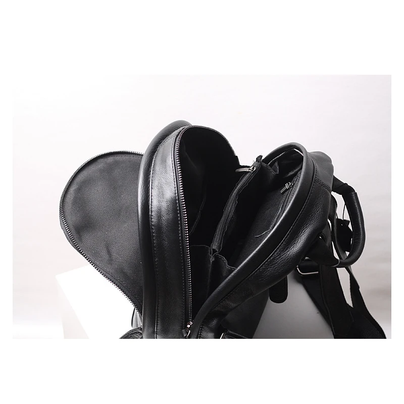 Маленькая женская сумка-рюкзак из натуральной воловьей кожи сумка для