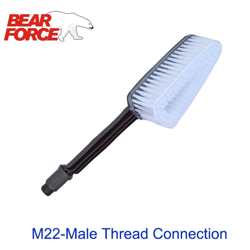 Щетка для мойки автомобиля жесткая щетка высокого давления с резьбой M22|Водяные
