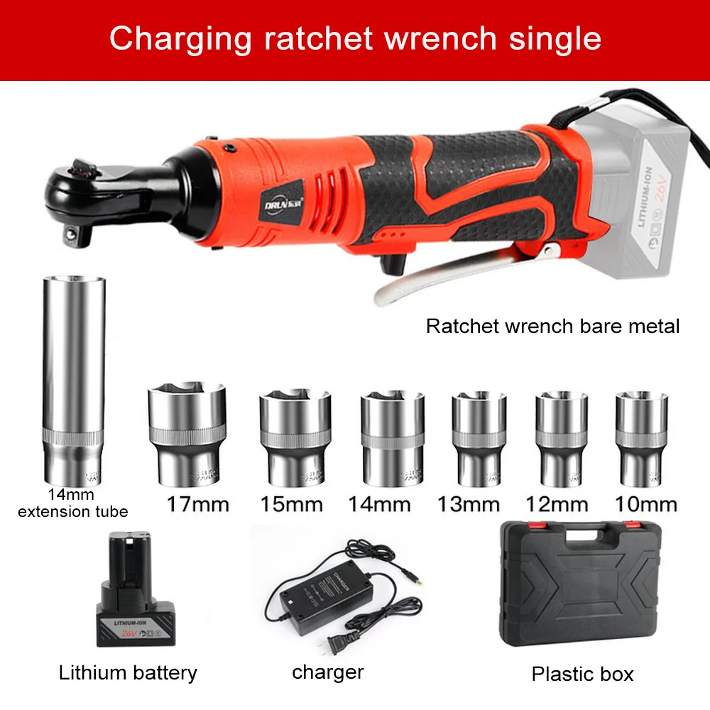 Электрический беспроводной гаечный ключ с литиевой перезаряжаемой батареей