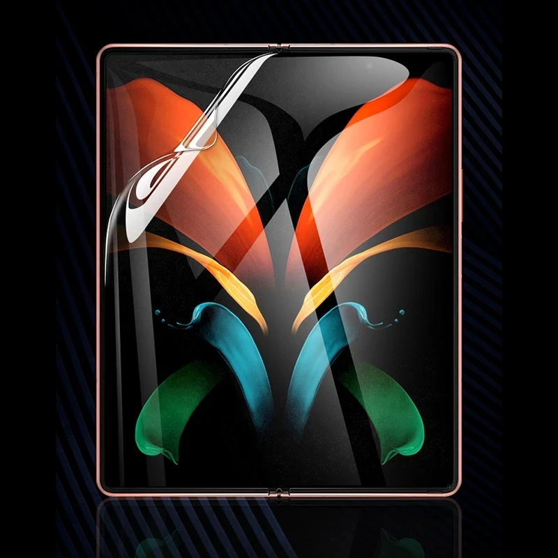 

Защитная пленка для Samsung Galaxy Z Fold 2, высококачественная прозрачная мягкая Гидрогелевая пленка для Galaxy Z Fold2