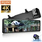 Автомобильный видеорегистратор Huawei Hisilicon, 4K, Super HD, ЦП, автомобильная камера, видеорегистратор, зеркало заднего вида с камерой заднего вида 1080P