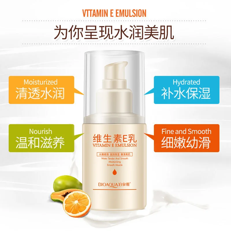 

Vitamin E Milk Moisturizing Clear Hydrating Moisturizing Gentle Nourishing Body Lotion Tender and Smoothing Facial Lotion