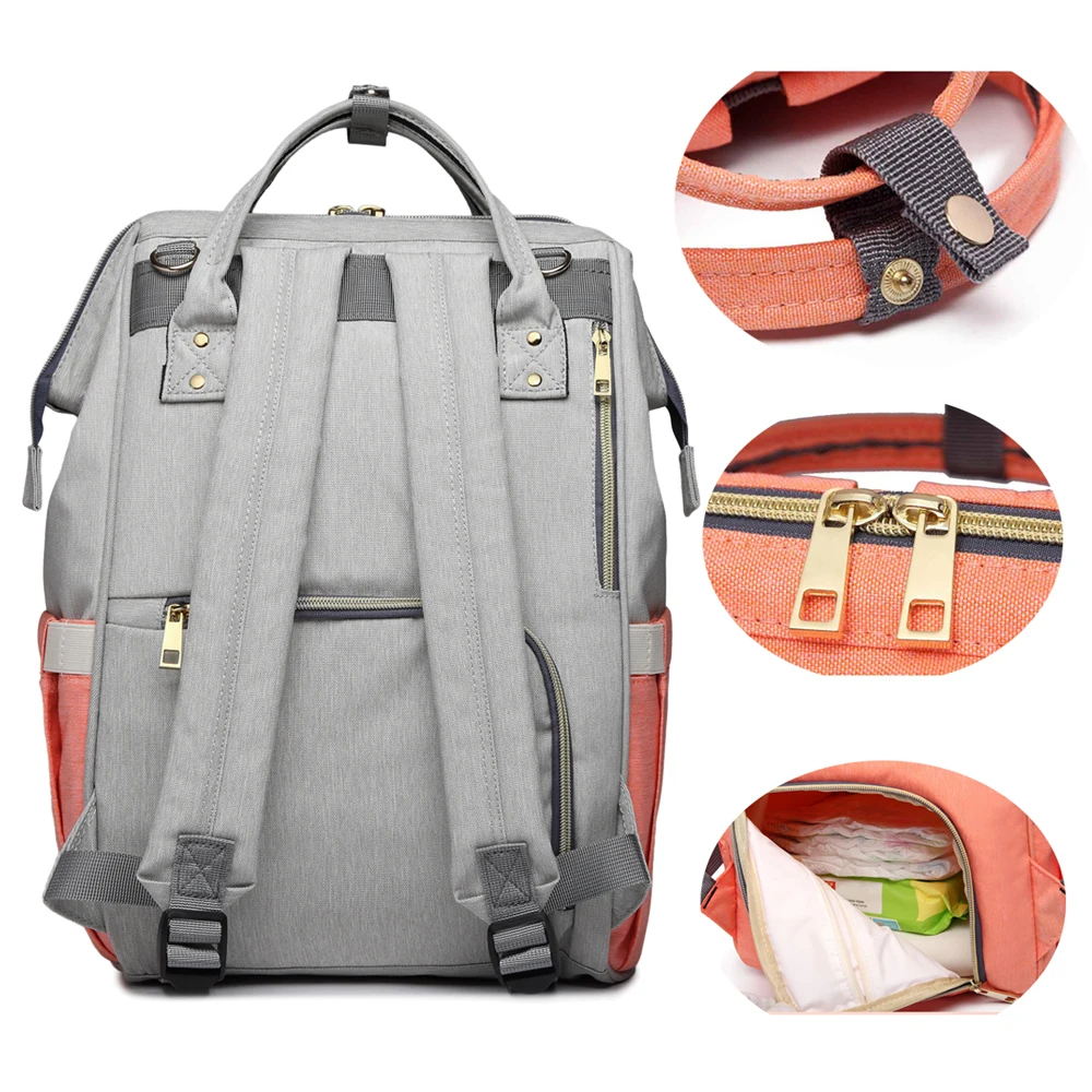 LEQUEEN Детская сумка для подгузников беременных водонепроницаемая младенца рюкзак