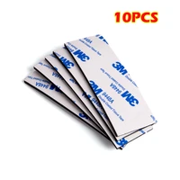 10pcs 3m silicone anti slip battery pads batteries fixed protection adhesive tape damper pad 2x30x70mm for rc model quadcopter