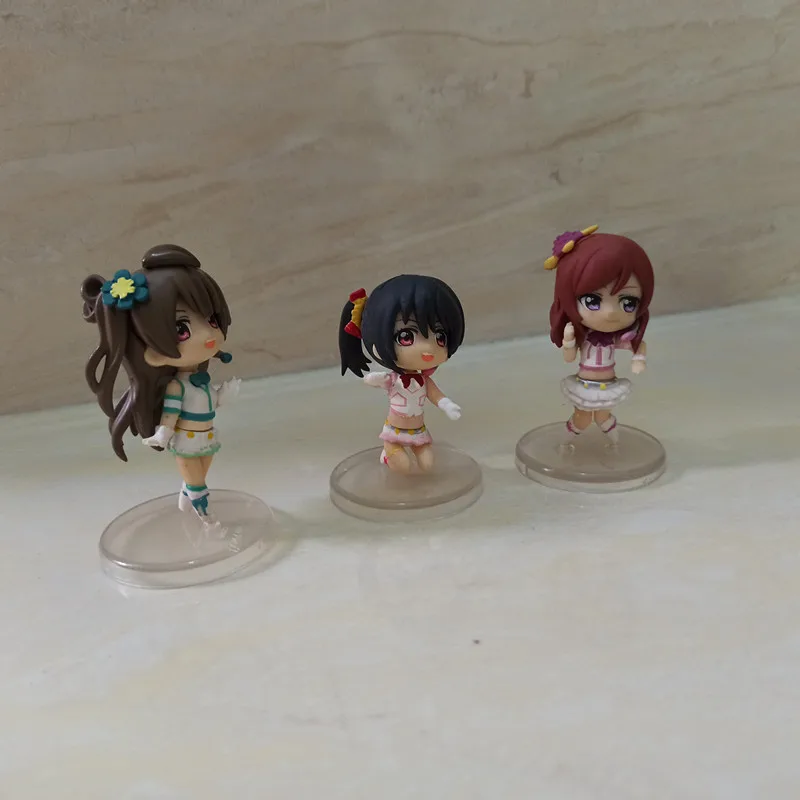 Аниме love live Minami koдори Nishikino Maki Yazawa Nico ПВХ экшн-фигурка Коллекционная модель кукла
